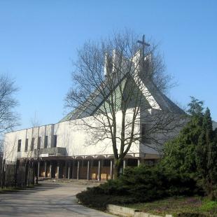 Kościół pw. Chrystusa Dobrego Pasterza; fot.: Patnac, http://pl.wikipedia.org/