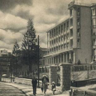 Hotel Patria w Krynicy-Zdroju (1934); fot.: fotopolska.eu/6333,foto.html?o=b2354&p=1